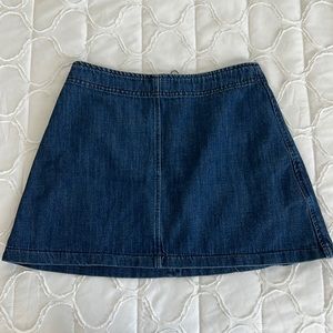 Denim skirt